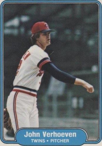 1982 Fleer - John Verhoeven #547
