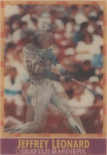 1990 Sportflics - Jeffrey Leonard #20