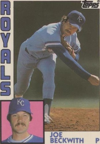 1984 Topps Traded - Joe Beckwith #9T