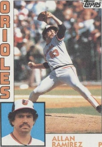 1984 Topps - Allan Ramirez #347
