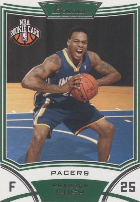 2008-09 Bowman Draft Picks & Stars - Brandon Rush #149
