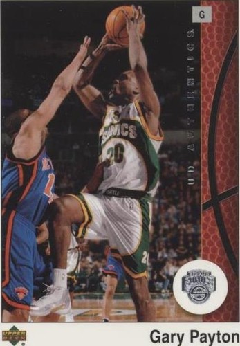 2002-03 Upper Deck UD Authentics - Gary Payton #78