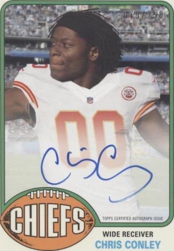 2015 Topps Chris Conley #76A-CC
