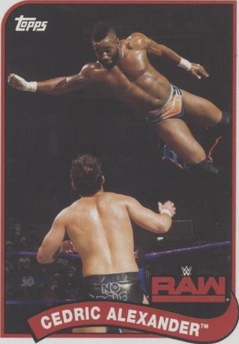 2018 Topps Heritage WWE - Cedric Alexander #19