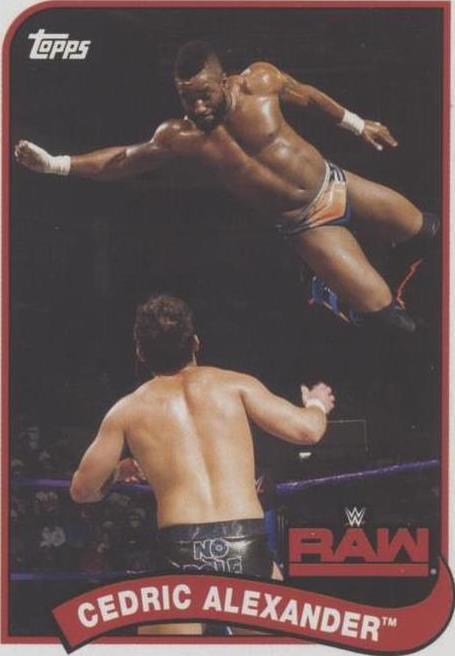 2018 Topps Heritage WWE - Cedric Alexander #19