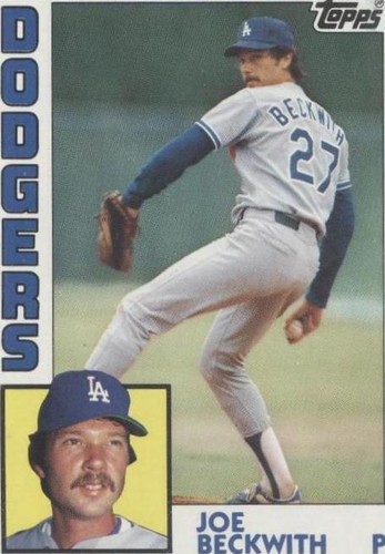 1984 Topps - Joe Beckwith #454