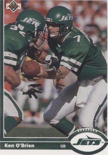 1991 Upper Deck Ken O'Brien #327