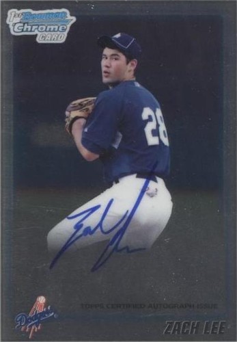 2010 Bowman Draft Picks & Prospects - Zach Lee #BDPP87