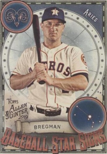 2019 Topps Allen & Ginter - Alex Bregman #BSS-13