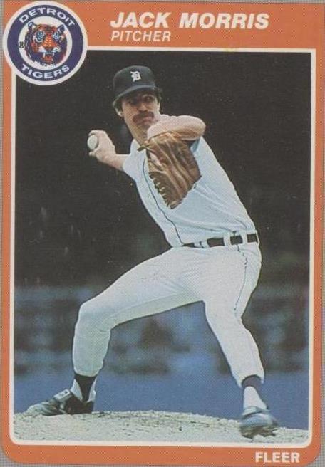 1985 Fleer — Джек Моррис No18