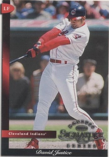 1998 Donruss Signature Series - David Justice #1