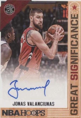 2017-18 Panini NBA Hoops - Jonas Valanciunas #GS-JVS