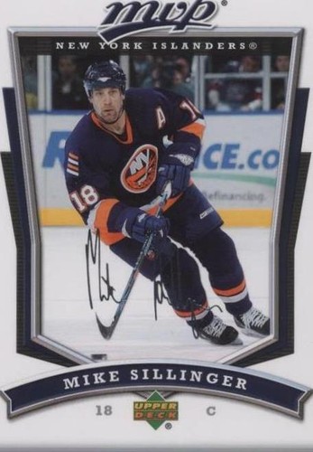 2007-08 Upper Deck MVP - Mike Sillinger #148