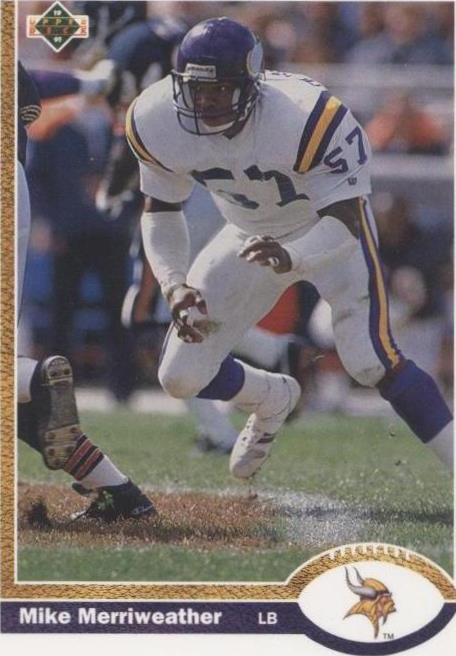 1991 Upper Deck Mike Merriweather #217