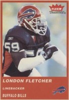 2004 Fleer Tradition London Fletcher #276