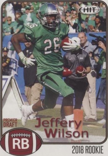 2018 Sage Hit Jeff Wilson Jr. #19