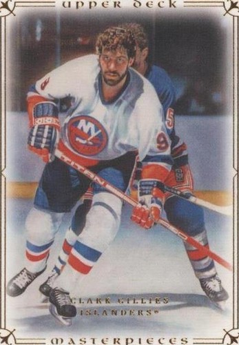 2008-09 Upper Deck Masterpieces - Clark Gillies #43