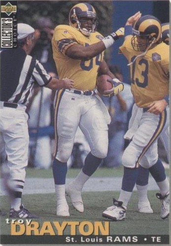 1995 Upper Deck Collector's Choice Troy Drayton #133