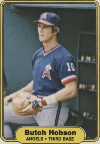 1982 Fleer - Butch Hobson #465