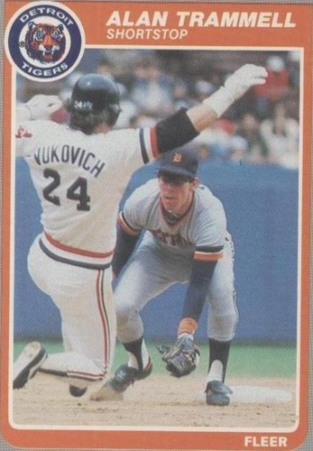1985 Fleer - Alan Trammell #23