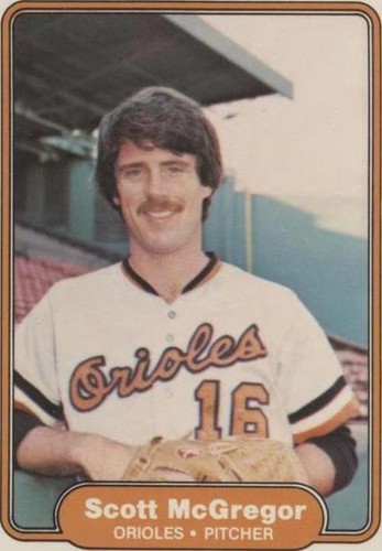 1982 Fleer - Scott McGregor #172