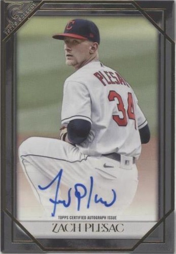 2021 Topps Gallery - Zach Plesac #YSA-ZP