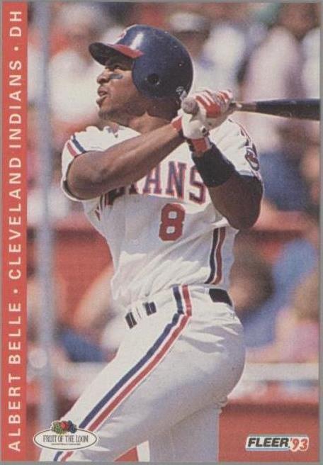 Fleer Fruit of the Loom All-Stars 1993 - Albert Belle #4