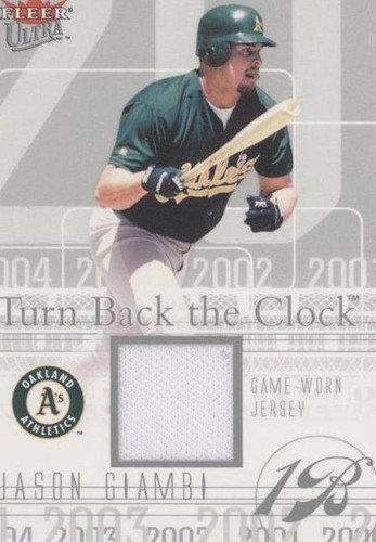 2004 Fleer Ultra - Jason Giambi #TBC-JG