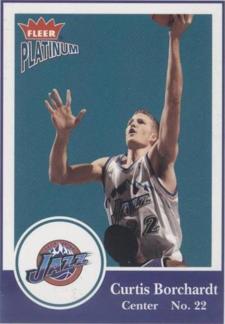 2003-04 Fleer Platinum - Curtis Borchardt #103