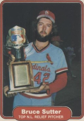 1982 Fleer - Bruce Sutter #631