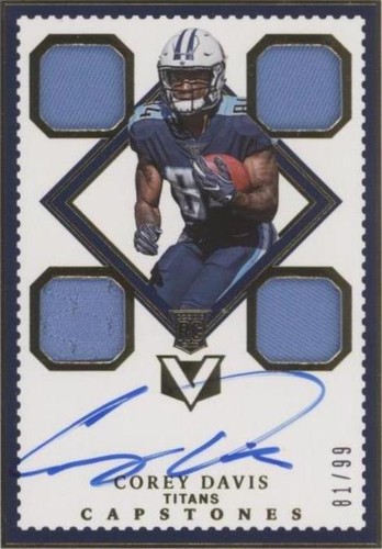 2017 Panini Vertex Corey Davis #122