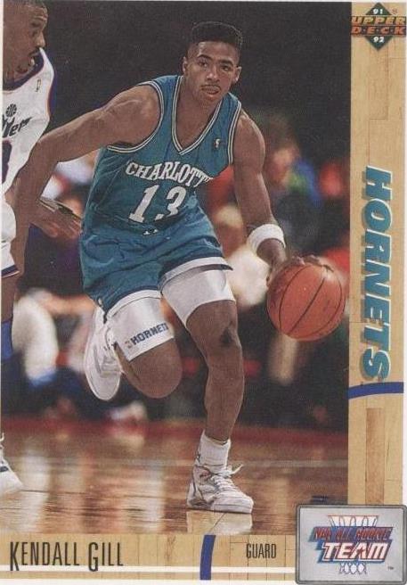 1991-92 Upper Deck - Kendall Gill #39