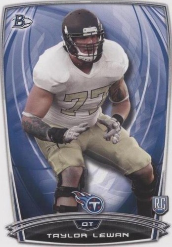 2014 Bowman Taylor Lewan #106
