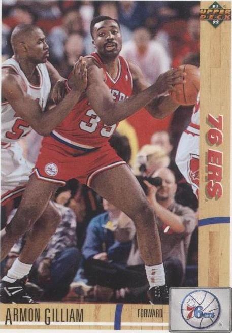 Cubierta superior 1991-92 - Armon Gilliam #390