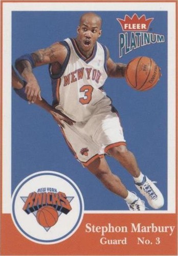 2003-04 Fleer Platinum - Stephon Marbury #90