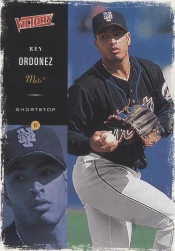 Rey Ordonez 2000 Danbury Mint NY Mets NL Champions Sealed 22