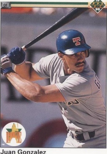 1990 Upper Deck - Juan González #72