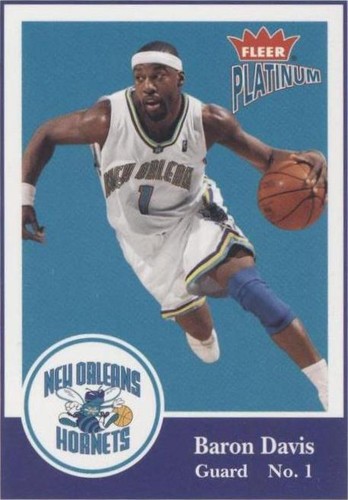 2003-04 Fleer Platinum - Baron Davis #40