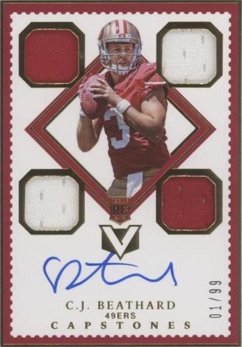 2017 Panini Vertex C.J. Beathard #108