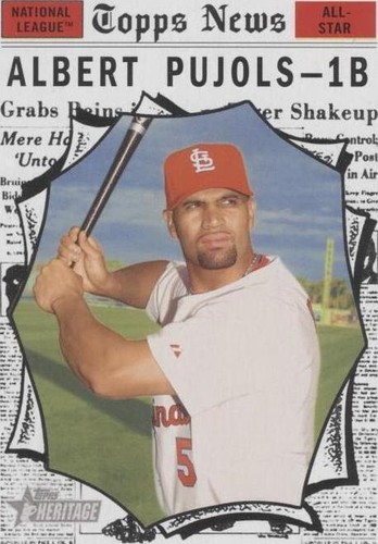 2010 Topps Heritage - Albert Pujols #464