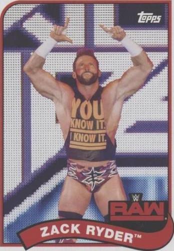 2018 Topps Heritage WWE - Zack Ryder #90