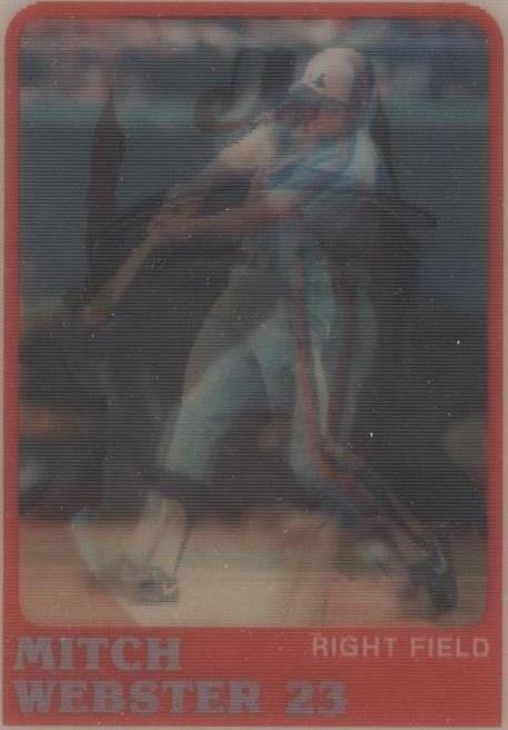 1988 Sportflics - Mitch Webster #105