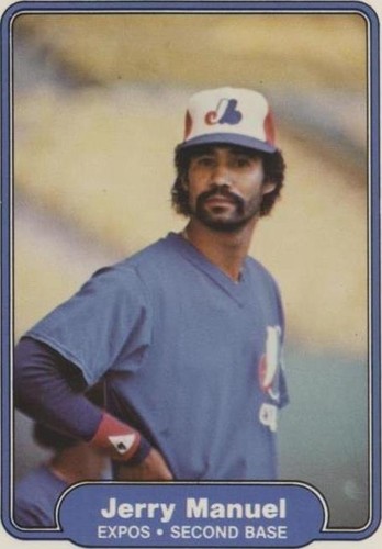1982 Fleer - Jerry Manuel #195