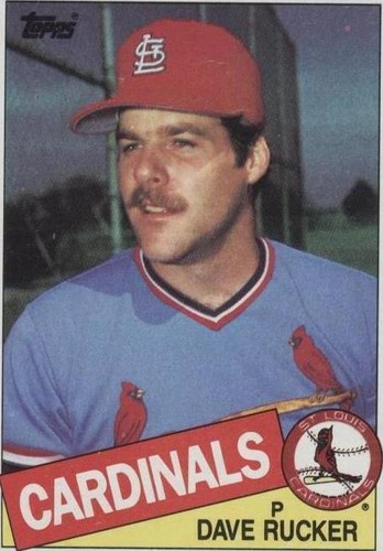 1985 Topps - Dave Rucker #421