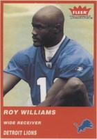 2004 Fleer Tradition Roy Williams #335