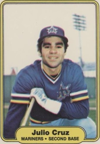 1982 Fleer - Julio Cruz #509