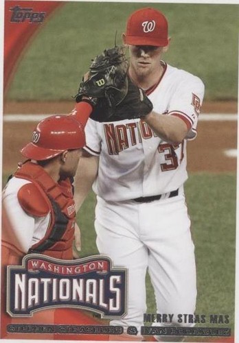2010 Topps Update Series - Ivan Rodriguez Stephen Strasburg #US-274