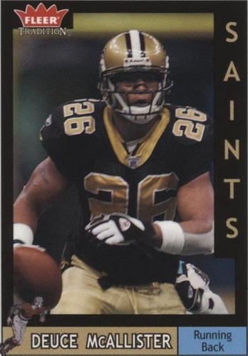2003 Fleer Tradition Deuce McAllister #167