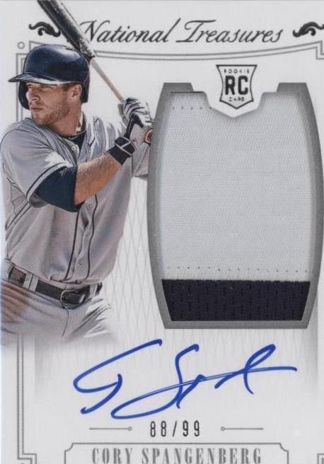 2015 Panini National Treasures - Cory Spangenberg #172