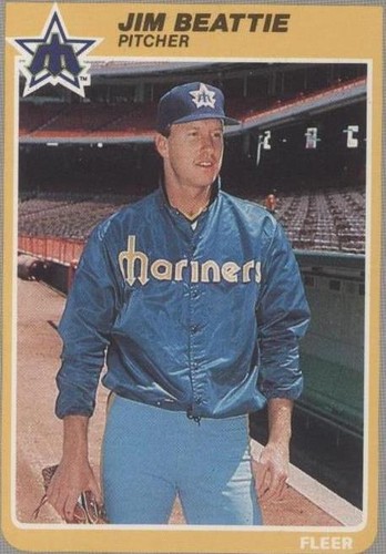 1985 Fleer - Jim Beattie #484